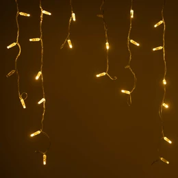 Фото #1 товара Светодиодная гирлянда ARD-EDGE-CLASSIC-2400x600-CLEAR-88LED-MILK-FLASH Warm/Warm (230V, 6W) (Ardecoled, IP65)