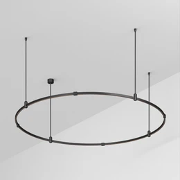 Фото #1 товара Основание ART-APRIORI-ROUND-ROD-800-R1800 (BK) (Arlight, IP20 Металл, 3 года)