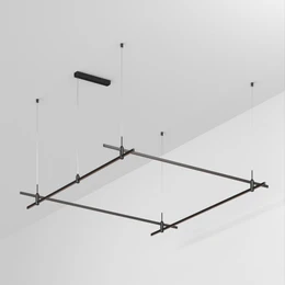 Фото #1 товара Основание ART-APRIORI-QUADRAT-HANG-2000x2000 (BK) (Arlight, IP20 Металл, 3 года)