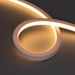 Фото #1 товара Светодиодная лента герметичная NOVA-TOP-PU-A120-16x15mm 24V Warm2700 (10 W/m, IP68, 3m, wire x1) (Arlight, Полиуретан)