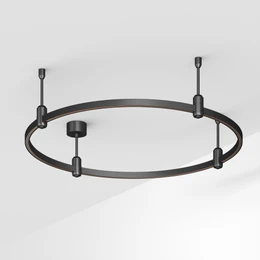 Фото #1 товара Основание ART-APRIORI-ROUND-ROD-200-R800 (BK) (Arlight, IP20 Металл, 3 года)