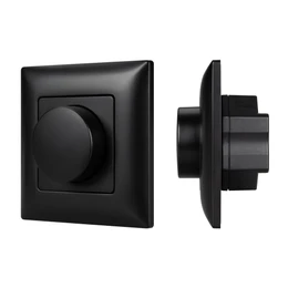 Фото #1 товара INTELLIGENT ARLIGHT Роторная панель SMART-TRIAC-601-32-DIM-IN Black (230V, 1.5A, 2.4G) (IARL, IP20 Пластик, 5 лет)
