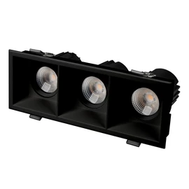 Фото #1 товара Светильник MS-FLOW-BUILT-S230x85-3x12W Day4000 (BK, 15 deg, 230V) (Arlight, IP20 Металл, 5 лет)