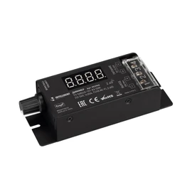 Фото #1 товара INTELLIGENT ARLIGHT Диммер TY-SIRIUS-101-83-DIM (12-24V, 1x20A, TUYA Wi-Fi, 2.4G) (IARL, IP20 Металл, 3 года)