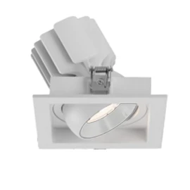Фото #1 товара Светильник MS-VORTEX-BUILT-S140x140-30W Day4000 (WH-WH, 17 deg, 230V) (Arlight, IP20 Металл, 5 лет)