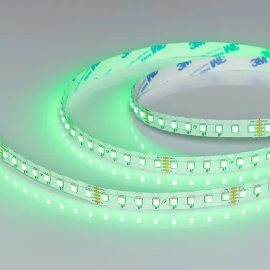 Фото #3 товара Светодиодная лента герметичная RZ-NANO-H96-12mm 24V RGBW-Day (12 W/m, IP54, 5m) (Arlight, CRI>90)