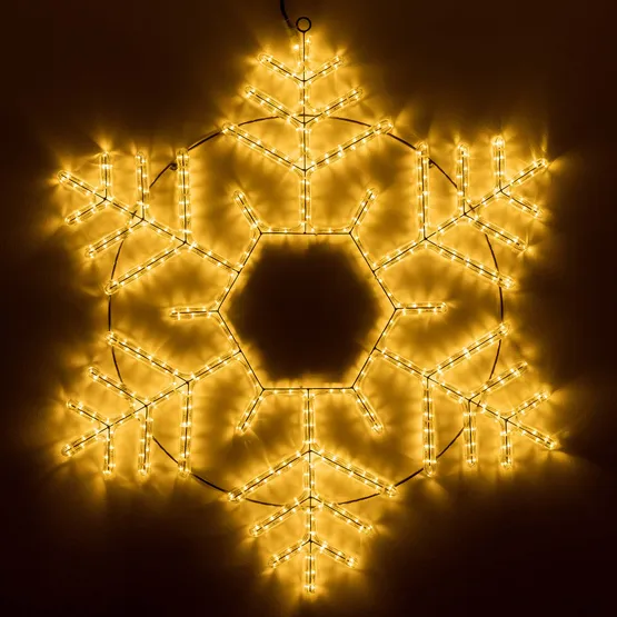 Фото #1 товара Фигура ARD-SNOWFLAKE-M10-1000x900-504LED Warm (230V, 31W) (Ardecoled, IP65)