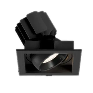 Фото #1 товара Светильник MS-VORTEX-BUILT-S140x140-30W Warm3000 (BK-BK, 17 deg, 230V) (Arlight, IP20 Металл, 5 лет)