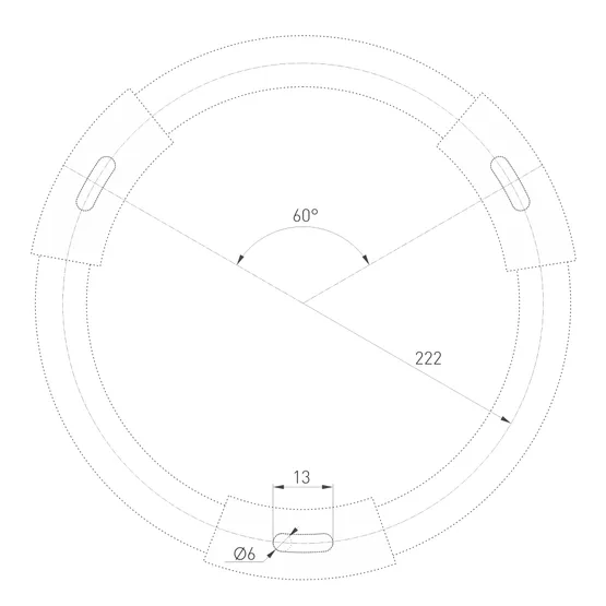 Фото #5 товара Светильник SP-RONDO-R500-50W Warm3000 (BK, 120 deg, 230V) (Arlight, IP40 Металл, 3 года)