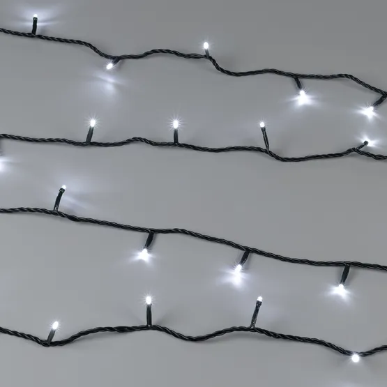 Фото #2 товара Светодиодная гирлянда ARD-STRING-HOME-5000-GREEN-50LED-STD WHITE (230V, 3.5W) (Ardecoled, IP20)