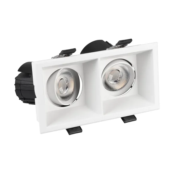 Фото #7 товара Светильник MS-FLOW-BUILT-S157x85-2x6W Day4000 (WH, 55 deg, 230V) (Arlight, IP20 Металл, 5 лет)