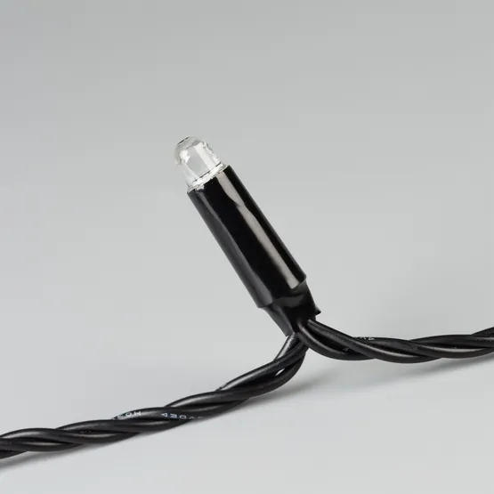 Фото #4 товара Светодиодная гирлянда ARD-STRING-CLASSIC-6000-BLACK-40LED-LIVE RGB-SPI (12V, 26W) (Ardecoled, IP65)