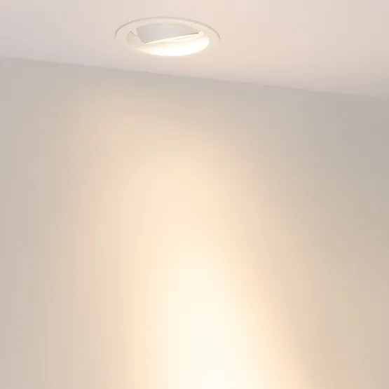 Фото #4 товара Светильник MS-VORTEX-BUILT-R110-20W Warm3000 (WH-WH, 20 deg, 230V) (Arlight, IP20 Металл, 5 лет)