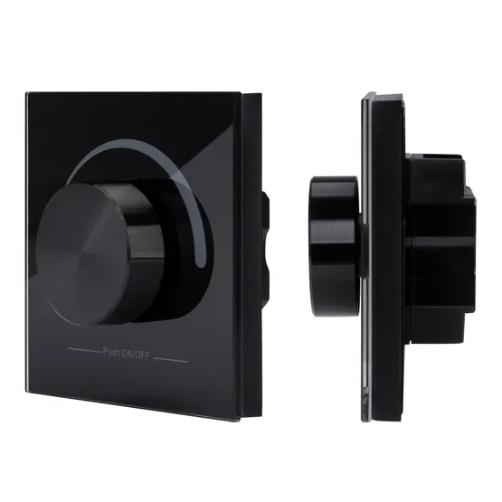 Фото #1 товара Панель Rotary SR-2202-IN Black (24V, 0-10V) (Arlight, IP20 Пластик, 3 года)