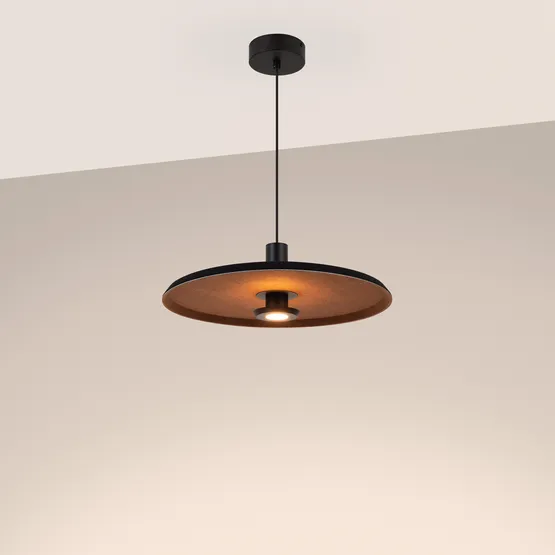 Фото #3 товара Светильник SP-KOTARO-R450-12W Warm3000 (BK-CF, 36 deg, 230V, TRIAC) (Arlight, IP20)