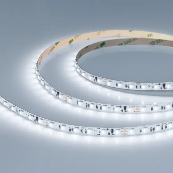 Фото #2 товара Светодиодная лента SPI-H84-8mm 24V RGBW-White-PX6 (22 W/m, IP20, 4040, 5m) (Arlight, -)