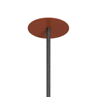 Фото товара Вывод провода питания для натяжного потолка SPX-CAP-STRETCH-R64-C6.5 (RAL8004) (Arlight, Металл)