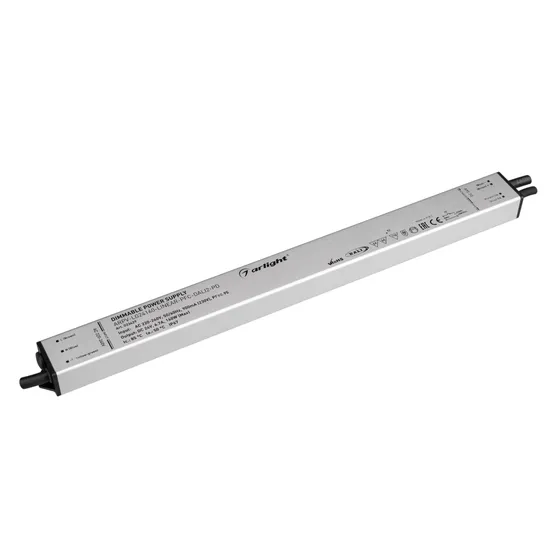 Фото #1 товара Блок питания ARPV-LG24160-LINEAR-PFC-DALI2-PD (24V, 6.7A, 160W) (Arlight, IP67 Металл, 5 лет)