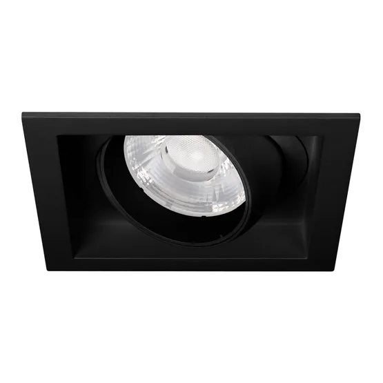 Фото #1 товара Светильник MS-VORTEX-BUILT-S140x140-30W Warm3000 (BK-BK, 30 deg, 230V) (Arlight, IP20 Металл, 5 лет)
