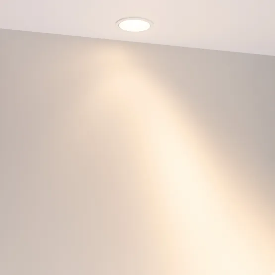 Фото #6 товара Светильник MS-ARADO-BUILT-R65-9W Warm3000 (WH-WH, 24 deg, 230V) (Arlight, IP20 Металл, 5 лет)