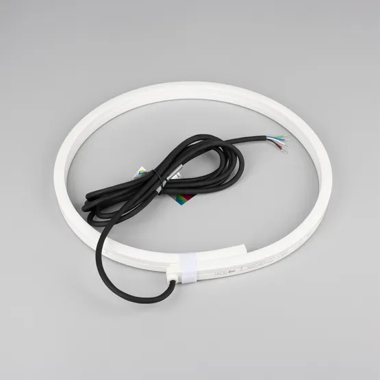 Фото #4 товара Светодиодная лента герметичная NOVA-SIDE-PU-B84-12x20mm 24V RGB-Day (15 W/m, IP68, 1m, wire x1) (Arlight, Полиуретан)