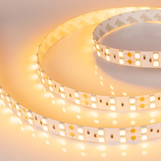 Фото #3 товара Светодиодная лента RT 2-5000 24V Yellow 2x2 (5060, 600 LED, LUX) (Arlight, 28.8 Вт/м, IP20)