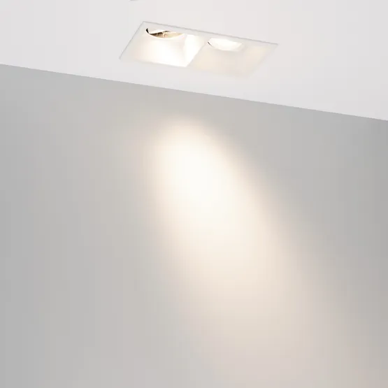 Фото #2 товара Светильник MS-FLOW-BUILT-S157x85-2x12W Day4000 (WH, 15 deg, 230V) (Arlight, IP20 Металл, 5 лет)