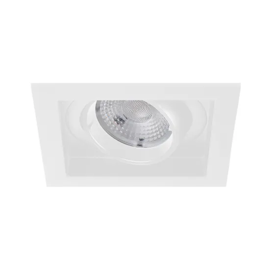 Фото #1 товара Светильник MS-VORTEX-BUILT-S90x90-12W Day4000 (WH-WH, 20 deg, 230V) (Arlight, IP20 Металл, 5 лет)