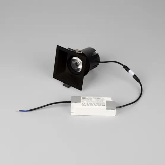 Фото #6 товара Светильник MS-FLOW-BUILT-S85x85-6W Day4000 (BK, 38 deg, 230V) (Arlight, IP20 Металл, 5 лет)