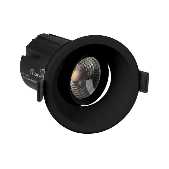 Фото #2 товара Светильник MS-FLOW-BUILT-R85-6W Day4000 (BK, 15 deg, 230V) (Arlight, IP20 Металл, 5 лет)