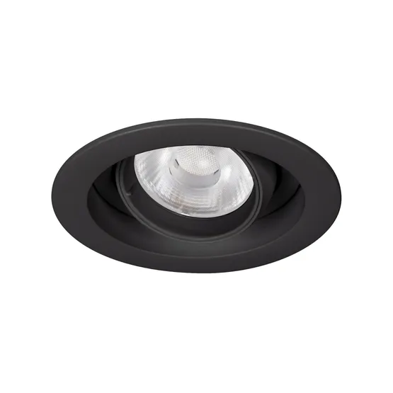 Фото #1 товара Светильник MS-VORTEX-BUILT-R90-12W Day4000 (BK-BK, 40 deg, 230V) (Arlight, IP20 Металл, 5 лет)