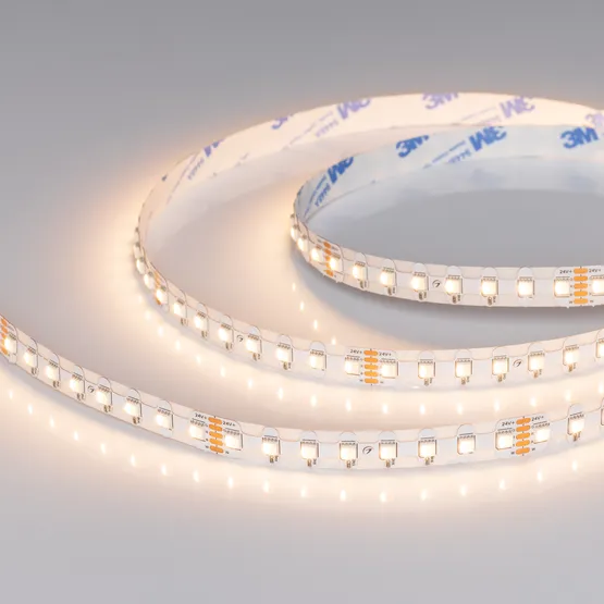 Фото #2 товара Светодиодная лента RZ-H96-12mm 24V RGBW-Warm (12 W/m, IP20, 5m) (Arlight, CRI>90)