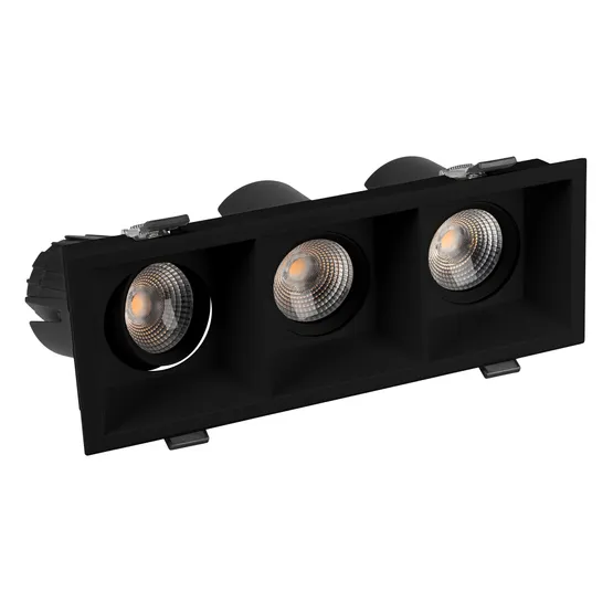 Фото #4 товара Светильник MS-FLOW-BUILT-S230x85-3x6W Day4000 (BK, 38 deg, 230V) (Arlight, IP20 Металл, 5 лет)