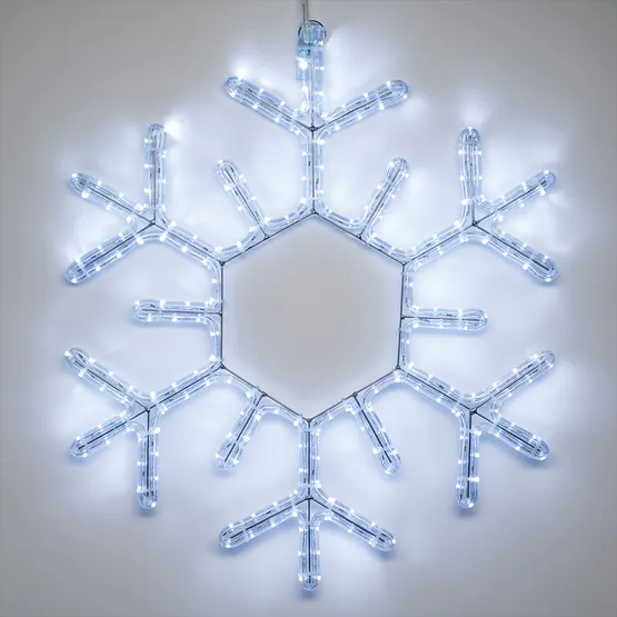 Фото #2 товара Фигура ARD-SNOWFLAKE-M5-600x600-216LED White (230V, 15W) (Ardecoled, IP65)