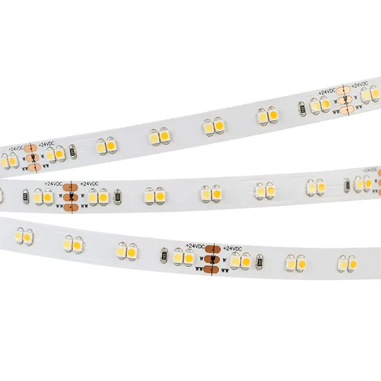 Фото #1 товара Светодиодная лента RT 6-5000 24V White-MIX 2x (3528, 120 LED/m, LUX) (Arlight, 9.6 Вт/м, IP20)