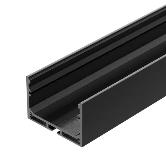 Фото #2 товара Профиль SL-LINE-4932-2000 BLACK (BY) (Arlight, Алюминий)