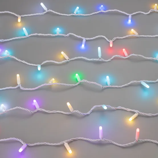 Фото #9 товара Светодиодная гирлянда ARD-STRING-CLASSIC-10000-WHITE-100LED-MILK-SYNC RGB (230V, 6.5W) (Ardecoled, IP65)