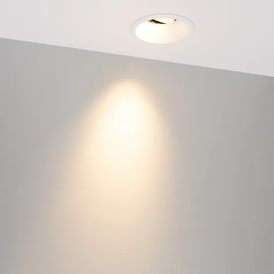 Фото #2 товара Светильник MS-FLOW-BUILT-R85-6W Warm3000 (BK, 15 deg, 230V) (Arlight, IP20 Металл, 5 лет)