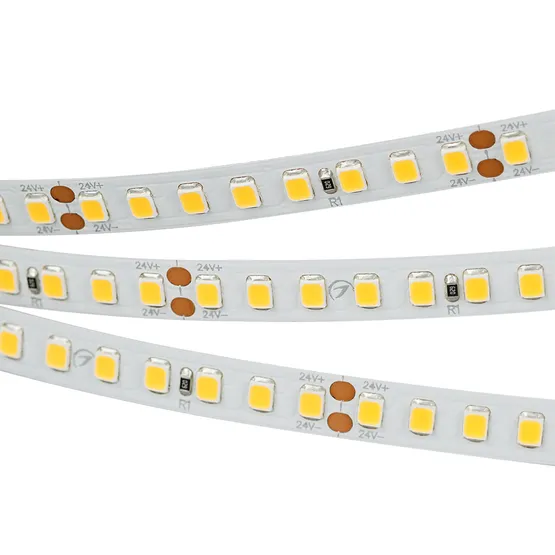 Фото #1 товара Светодиодная лента RT 2-5000 24V Warm3000 2x (2835, 160 LED/m, LUX) (Arlight, 12 Вт/м, IP20)