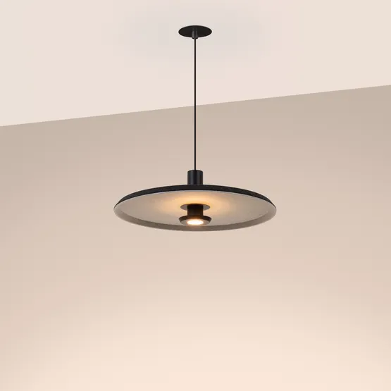 Фото #3 товара Светильник SP-KOTARO-R450-12W Warm2700 (BK-GR, 36 deg, 230V, TRIAC) (Arlight, IP20)