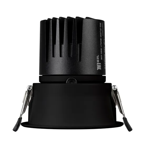 Фото #6 товара Светильник MS-FLOW-BUILT-R85-6W Day4000 (BK, 15 deg, 230V) (Arlight, IP20 Металл, 5 лет)