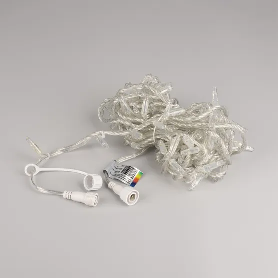 Фото #3 товара Светодиодная гирлянда ARD-STRING-CLASSIC-10000-CLEAR-100LED-LIVE RGB (230V, 7W) (Ardecoled, IP65, 1 год)