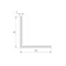 Минифото #2 товара Уголок ARH-W20x20x1-3000 WHITE (Arlight, Алюминий)