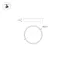 Минифото #2 товара Насадка LGD-ARTIFACT-OVAL-LENS-R65 (BK) (Arlight, Металл)