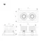 Минифото #2 товара Светильник MS-VORTEX-BUILT-S170x90-2x12W Day4000 (WH-WH, 40 deg, 230V) (Arlight, IP20 Металл, 5 лет)