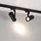 Минифото #10 товара Светильник LGD-URANUS-4TR-R75-18W/25W Warm3500-MIX (BK, 20-50 deg, side holder, 230V) (Arlight, IP20 Металл, 5 лет)
