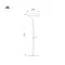 Минифото #2 товара Светильник KT-MUCENA-BOLL-C-H450-2W Warm3000 (WH, 100 deg, 24V) (Arlight, IP65 Металл, 3 года)