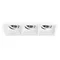 Минифото #1 товара Светильник MS-FLOW-BUILT-S230x85-3x6W Warm3000 (WH, 55 deg, 230V) (Arlight, IP20 Металл, 5 лет)