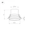 Минифото #7 товара Светильник MS-VOLCANO-BUILT-R82-10W Warm3000 (WH, 38 deg, 230V) (Arlight, IP20 Металл, 5 лет)