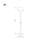 Минифото #2 товара Светильник KT-MUCENA-BOLL-A-H350-1W Warm3000 (WH, 85 deg, 24V) (Arlight, IP65 Металл, 3 года)